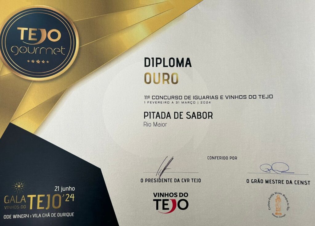 tejo gourmet ouro