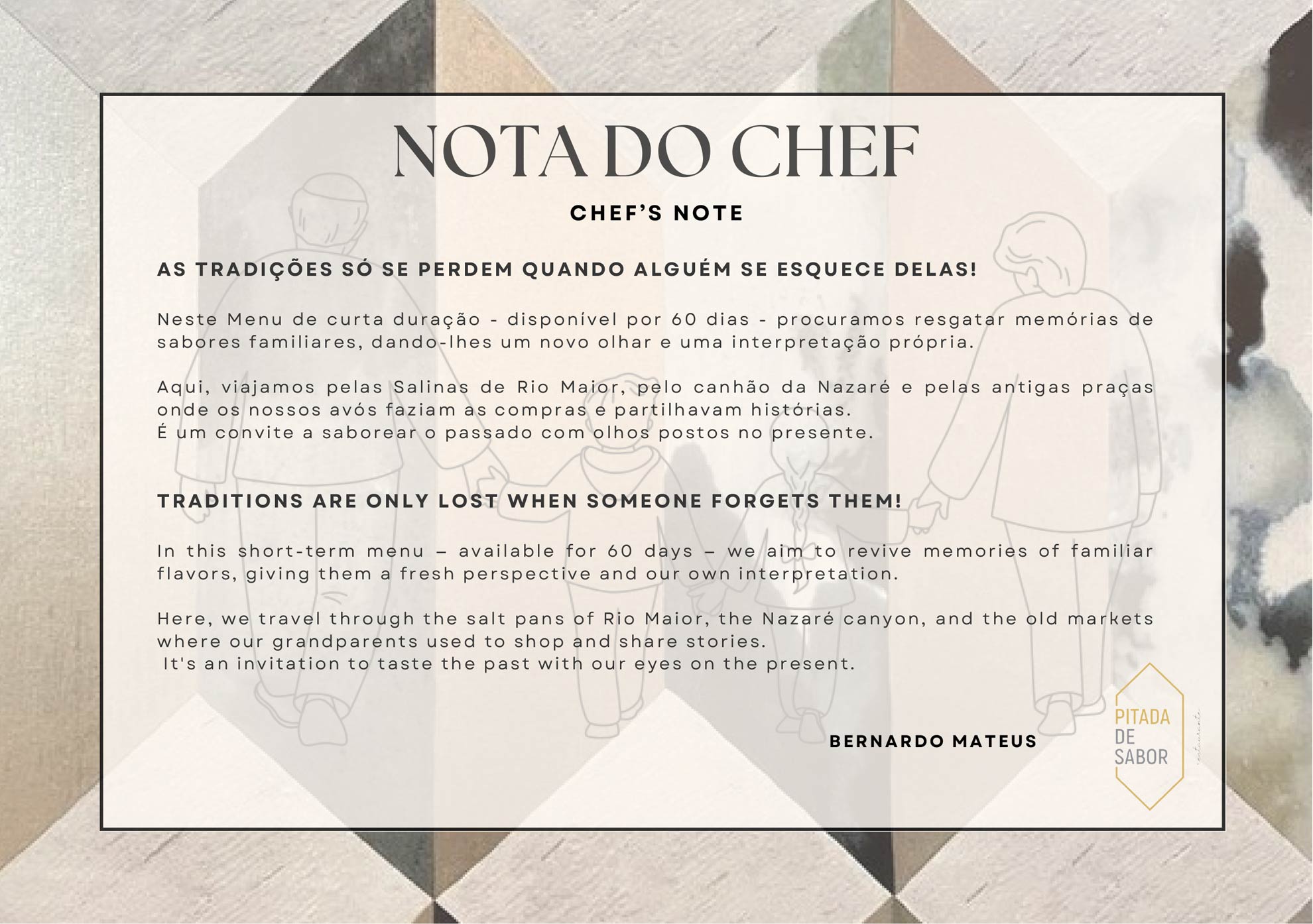 chef note nota do chef